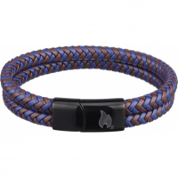 Браслет Zippo Braided Leather Bracelet (22 см) купить в Нижний Тагиле