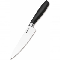 Кухонный нож шефа Bker Core Professional Chef’s Knife, 160 мм, сталь X50CrMoV15, рукоять пластик купить в Нижний Тагиле