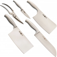 Набор кухонных ножей на подставке HuoHou 6-Piece Stainless Steel Kitchen Knife Set купить в Нижний Тагиле