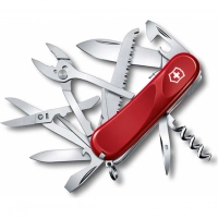 Нож перочинный Victorinox Evolution S52, сталь X50CrMoV15, рукоять нейлон, красный купить в Нижний Тагиле