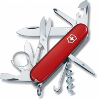 Нож перочинный Victorinox Explorer, сталь X55CrMo14, рукоять Cellidor®, красный купить в Нижний Тагиле