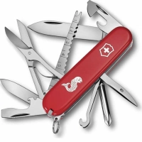 Нож перочинный Victorinox Fisherman, сталь X50CrMoV15, рукоять нейлон, красный купить в Нижний Тагиле