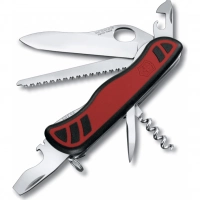 Нож перочинный Victorinox Forester One Hand, сталь X50CrMoV15, рукоять нейлон, красно-черный купить в Нижний Тагиле