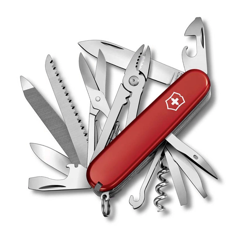 Нож перочинный Victorinox Handyman, сталь X50CrMoV15, рукоять Cellidor®, красный