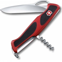 Нож перочинный Victorinox RangerGrip 63, сталь X55CrMo14, рукоять полиамид, красно-чёрный купить в Нижний Тагиле