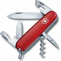 Нож перочинный Victorinox Spartan, сталь X55CrMo14, рукоять Cellidor®, красный купить в Нижний Тагиле