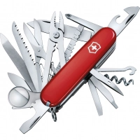 Нож перочинный Victorinox SwissChamp, сталь X55CrMo14, рукоять Cellidor®, красный купить в Нижний Тагиле