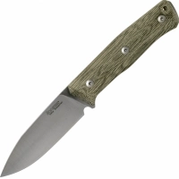 Нож с фиксированным клинком LionSteel B35, сталь Sleipner, рукоять Green canvas micarta купить в Нижний Тагиле