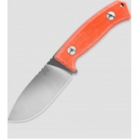 Нож с фиксированным клинком LionSteel M2 MiOR, сталь D2, рукоять Orange micarta купить в Нижний Тагиле