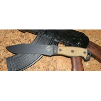 Нож с фиксированным клинком Ontario «NS-7 tan micarta» купить в Нижний Тагиле