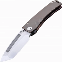 Нож складной Medford Marauder Tanto, сталь D2 Tool Steel, рукоять титановый сплав, бронзовый купить в Нижний Тагиле