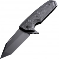 Нож складной туристический Hogue EX-02 Tanto, сталь 154CM, рукоять стеклотекстолит G-Mascus®, чёрный купить в Нижний Тагиле