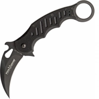 Складной нож Fox Karambit, сталь N690, рукоять стеклотекстолит G-10, чёрный купить в Нижний Тагиле