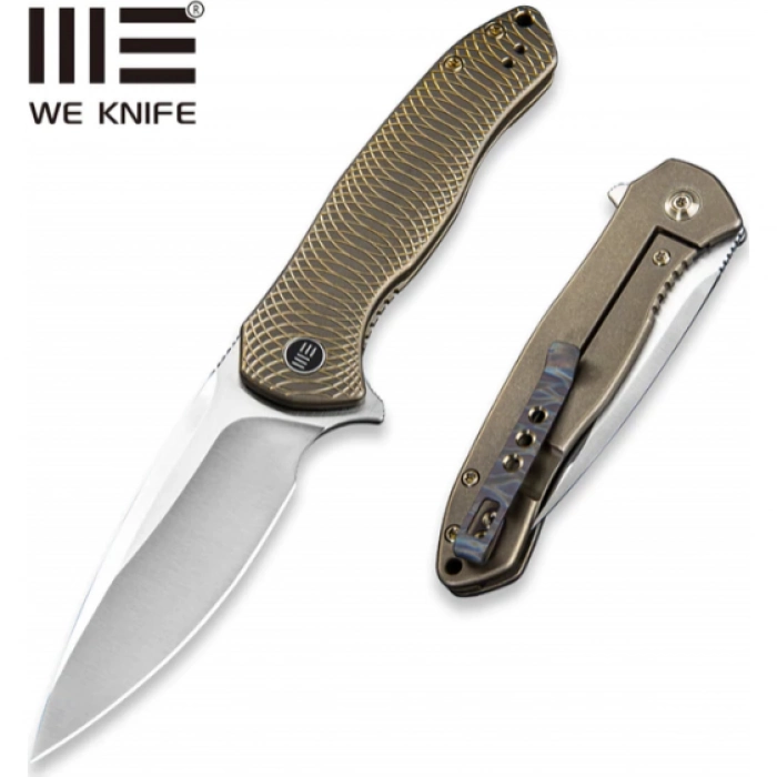 Складной нож WE Knife Kitefin Bronze, CPM S35VN