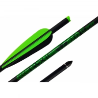 Стрела арбалетная карбоновая Centershot Toxic Carbon 16″ Half Moon Nock купить в Нижний Тагиле