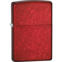 Зажигалка ZIPPO Classic с покрытием Candy Apple Red™, латунь/сталь, красная, глянцевая, 36x12x56 мм купить в Нижний Тагиле