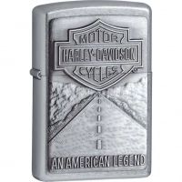 Зажигалка ZIPPO Harley-Davidson® Легенда, с покрытием Street Chrome™ купить в Нижний Тагиле